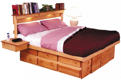 Ultimate Bed with 12 drawers