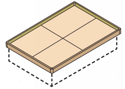 Bed size — reference photo